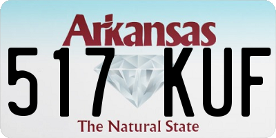 AR license plate 517KUF