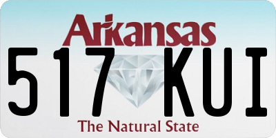 AR license plate 517KUI