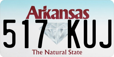 AR license plate 517KUJ