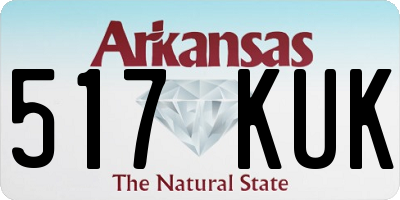 AR license plate 517KUK