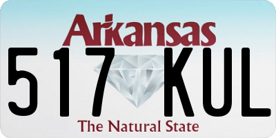 AR license plate 517KUL