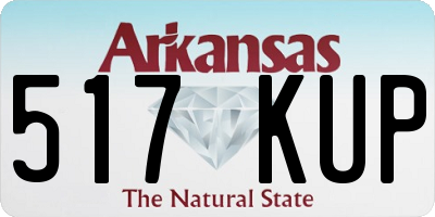 AR license plate 517KUP