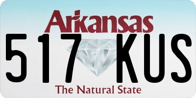 AR license plate 517KUS