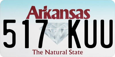 AR license plate 517KUU