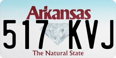 AR license plate 517KVJ