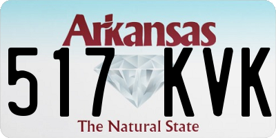 AR license plate 517KVK