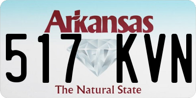 AR license plate 517KVN