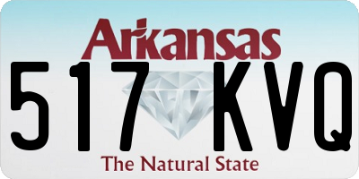 AR license plate 517KVQ