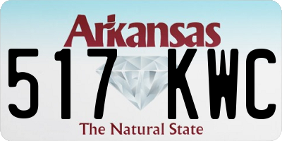AR license plate 517KWC