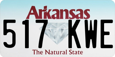 AR license plate 517KWE