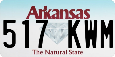 AR license plate 517KWM
