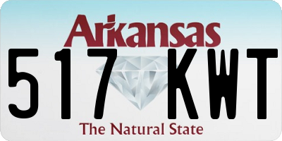 AR license plate 517KWT