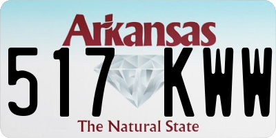 AR license plate 517KWW