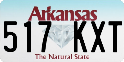 AR license plate 517KXT