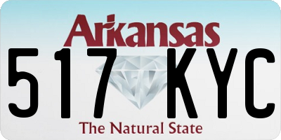 AR license plate 517KYC