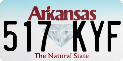 AR license plate 517KYF