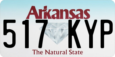 AR license plate 517KYP