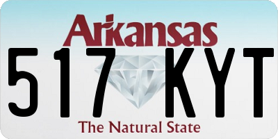 AR license plate 517KYT