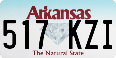 AR license plate 517KZI
