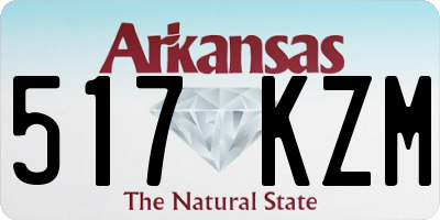 AR license plate 517KZM