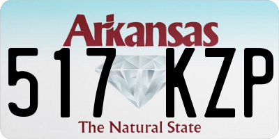 AR license plate 517KZP