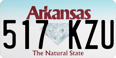 AR license plate 517KZU