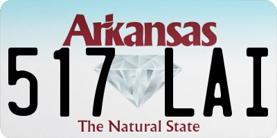 AR license plate 517LAI