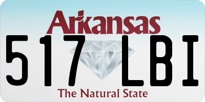 AR license plate 517LBI