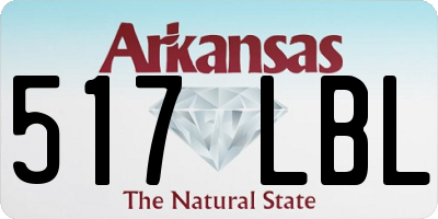 AR license plate 517LBL