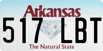 AR license plate 517LBT