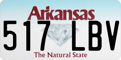 AR license plate 517LBV