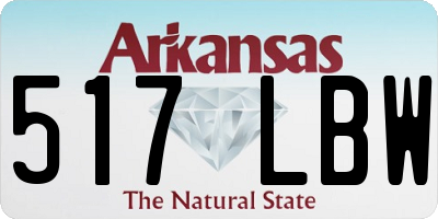 AR license plate 517LBW
