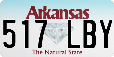 AR license plate 517LBY