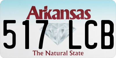 AR license plate 517LCB