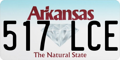 AR license plate 517LCE