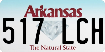 AR license plate 517LCH