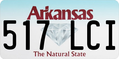 AR license plate 517LCI