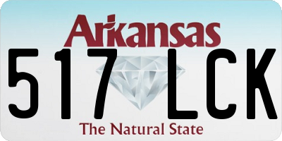 AR license plate 517LCK