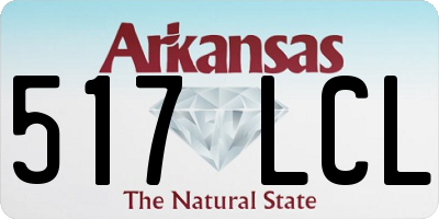 AR license plate 517LCL