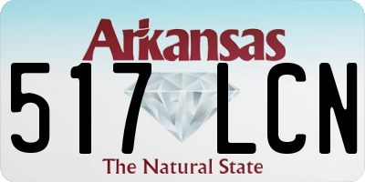 AR license plate 517LCN