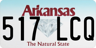 AR license plate 517LCQ