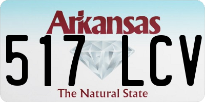 AR license plate 517LCV