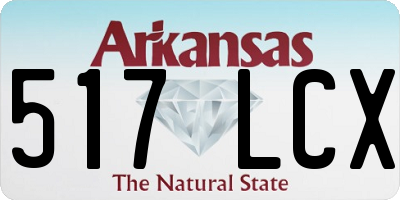AR license plate 517LCX
