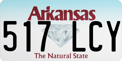AR license plate 517LCY