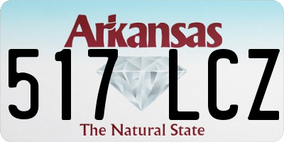 AR license plate 517LCZ