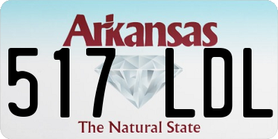 AR license plate 517LDL