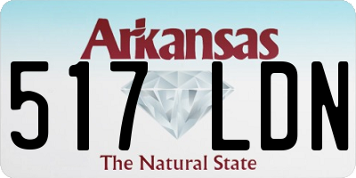 AR license plate 517LDN