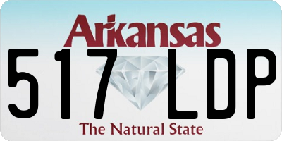 AR license plate 517LDP