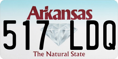 AR license plate 517LDQ