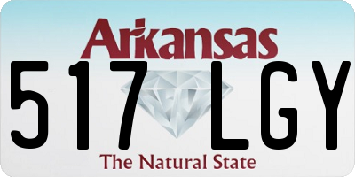 AR license plate 517LGY